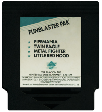 Funblaster Pak PAL NES PAL box art